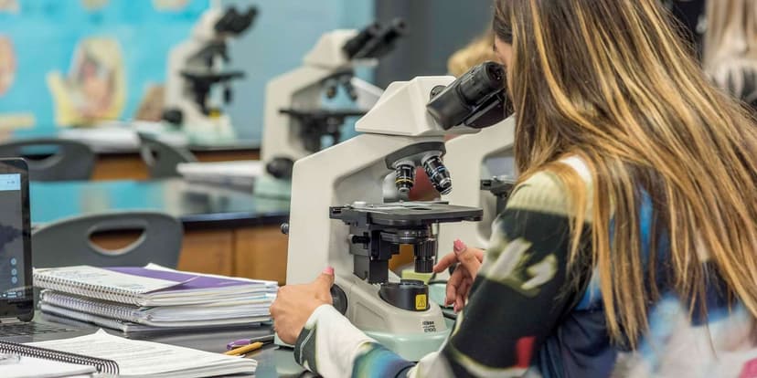 Microscopio educativo E100