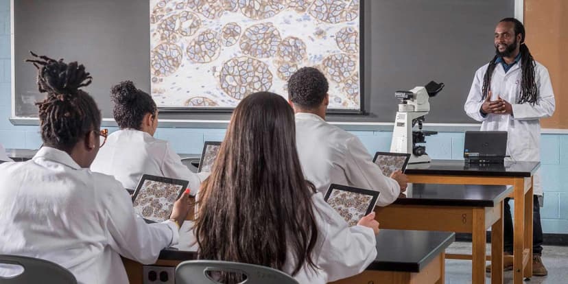 Microscopio educativo E200